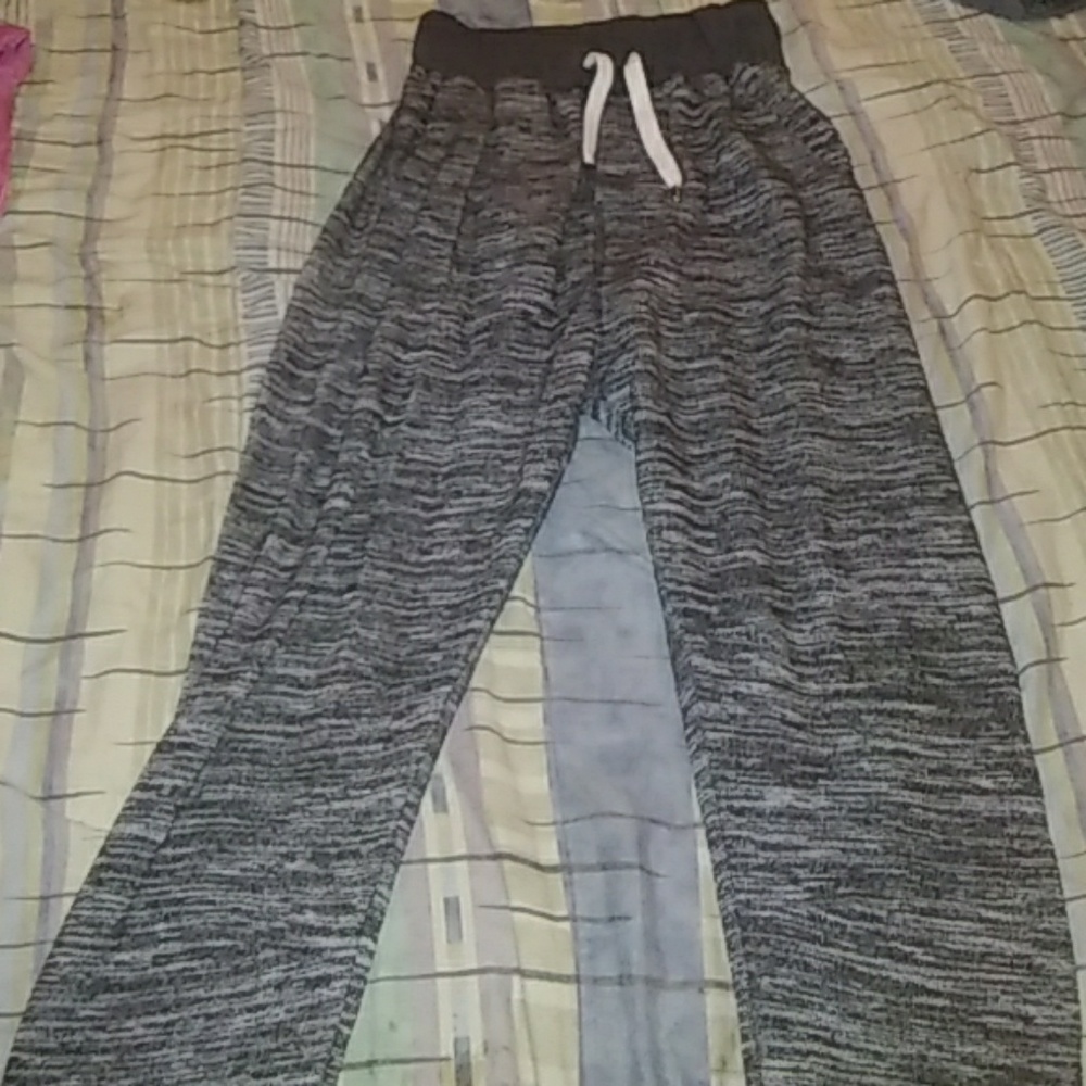 Grey joggers